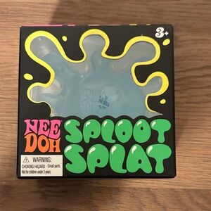 Nee Doh Sploot Splat Toy BLUE